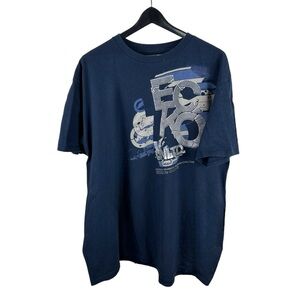 Mens Y2K Ecko Unlimited Streetwear Blue Logo Graphic Shirt Size 2XL